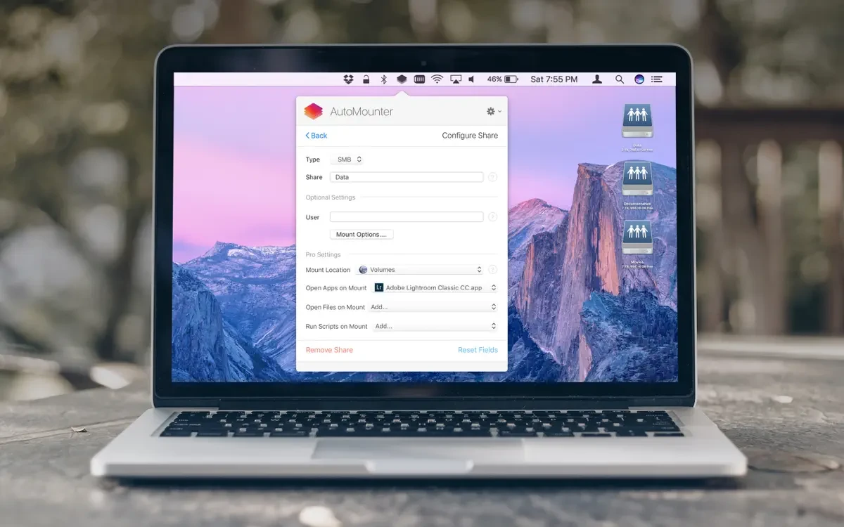 AutoMounter for macOS | 苹果电脑最好用的网络挂载器